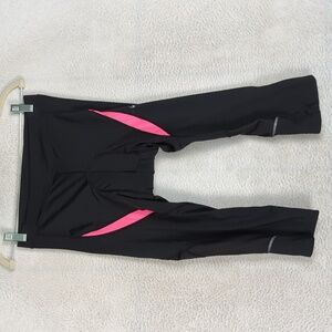Santic‎ Women's Black & Pink Cycling Capris Size XL
